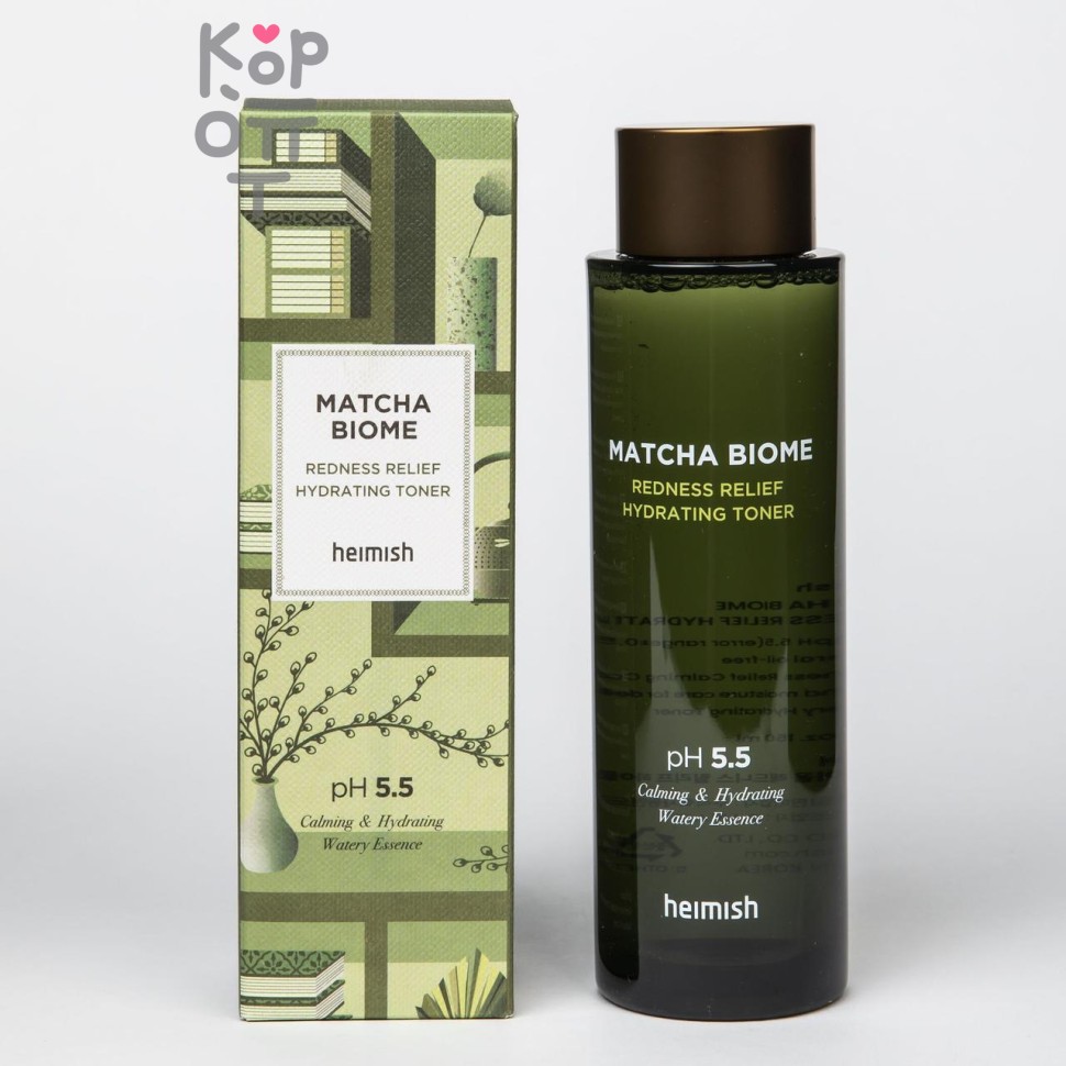 Heimish Matcha Biome Redness Relief Hydrating Toner - Эссенциальный тонер на основе экстракта матча 150 мл