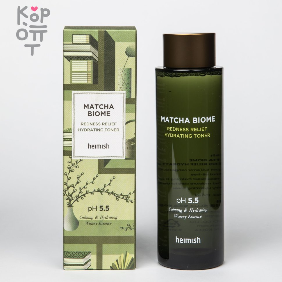 Heimish Matcha Biome Redness Relief Hydrating Toner - Тонер для лица с экстрактом чая матча. фото 1 &mdash; Корейские товары для всей семьи(КорОпт)