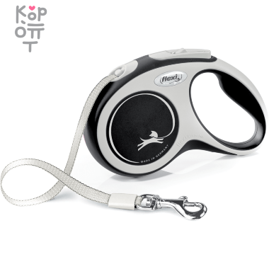 flexi рулетка NEW LINE Comfort XS до 12кг. лента 3м. — Корейские товары для всей семьи(КорОпт)