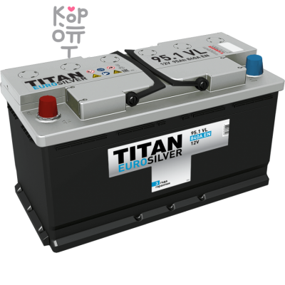 Аккумулятор TITAN EUROSILVER 6CT-95.1 VL