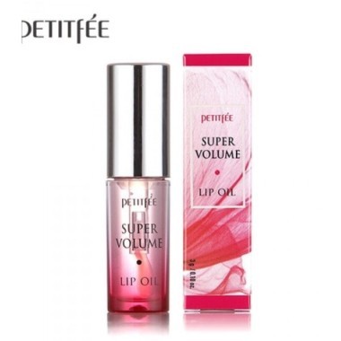 Petitfee Super Volume Lip Oil - Ухаживающее супер-масло с эффектом объёмных губ. &mdash; Корейские товары для всей семьи(КорОпт)