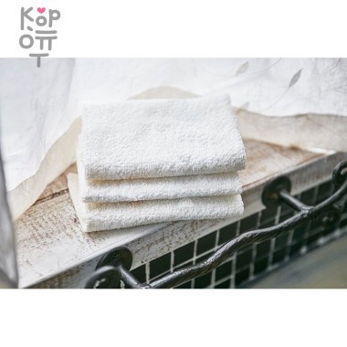 SUNG BO Салфетка для кухни универсальная №022 "Сotton Dishcloth" - 24см×28см, хлопок 1шт. &mdash; Корейские товары для всей семьи(КорОпт)