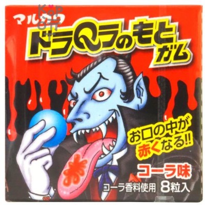 Marukawa Gum under Dora Q La - Жевательная резинка, "Дракула", 8 шариков, 13гр.