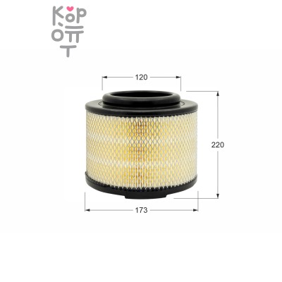 LIVCAR AIR FILTER LCT1028/23107A / Воздушный фильтр