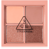 3CE Stylenanda Mini Multi Eye Color Palette #Second Pair - Палитра теней для век розово-коричневых тонов 3,5 гр