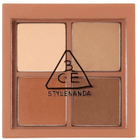 3CE Stylenanda Mini Multi Eye Color Palette #Second Pair - Палитра теней для век розово-коричневых тонов 3,5 гр