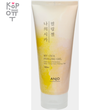 ANJO My Cica Peeling Gel - Гипоаллергенный пилинг-гель для лица с Центеллой 180мл. — Корейские товары для всей семьи(КорОпт)