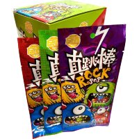 Конфеты Pop Rock Magic Color Stick Candy "Монстры" Йогуртовые взрывные трубочки с фруктовым вкусом