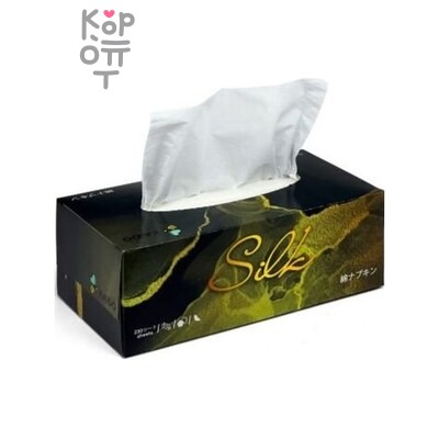 KAIDO — Салфетки, бумажные "SILK" (картонная упаковка), 2слоя, 1/20, KAIDO, Россия, (20), 230 шт