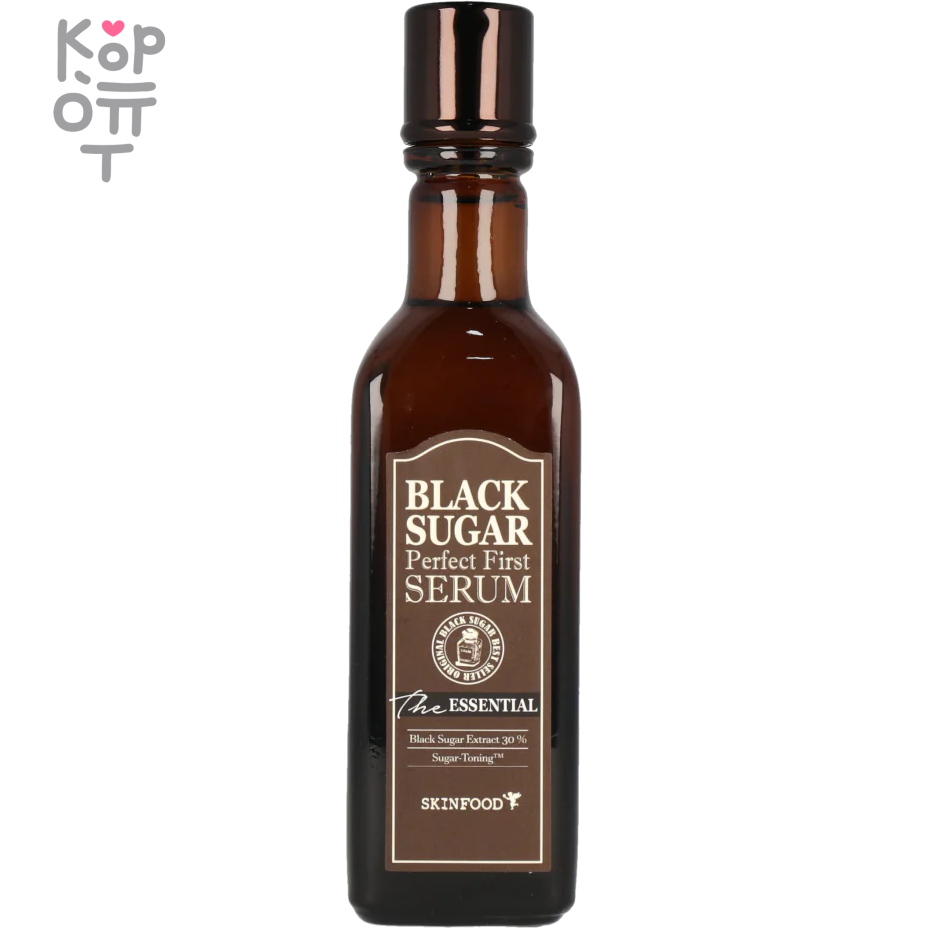 Skinfood Perfect First Serum The Essential - Восстанавливающая сыворотка-эссенция с Черным Сахаром 120мл., купить с доставкой на дом фото 1 — Корейские товары для всей семьи(КорОпт)