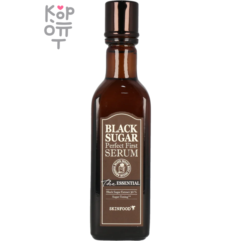 SKIN FOOD Black Sugar Perfect First Serum The Essential - Сыворотка-эссенция с экстрактом черного сахара 120 мл