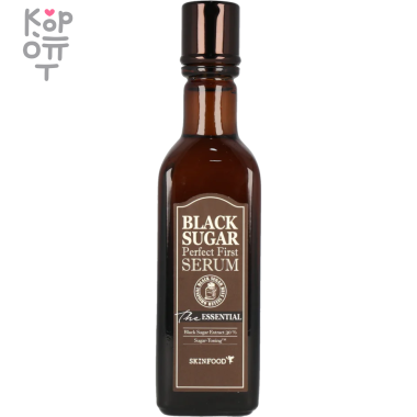 Skinfood Perfect First Serum The Essential - Восстанавливающая сыворотка-эссенция с Черным Сахаром 120мл. &mdash; Корейские товары для всей семьи(КорОпт)