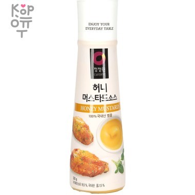 Соус "Daesang Honey mustard sauce" (горчично-медовый) 320гр. &mdash; Корейские товары для всей семьи(КорОпт)