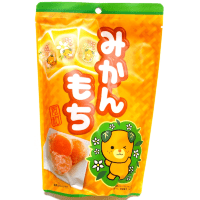 Seiki Mandarin Chokomochi SP - Японское рисовое пирожное Чоко Моти со вкусом Мандарина, 130гр.