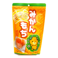 Seiki Mandarin Chokomochi - Японское рисовое пирожное Чоко Моти со вкусом Мандарина, 130 г