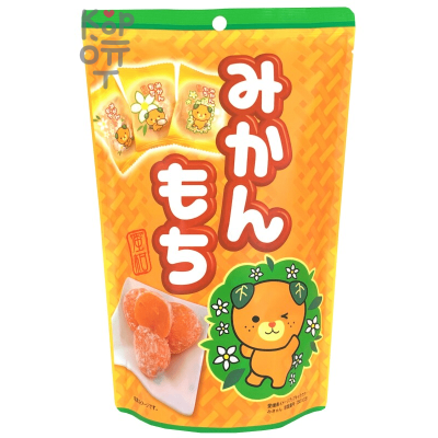 Seiki Mandarin Chokomochi SP - Японское рисовое пирожное Чоко Моти со вкусом Мандарина, 130гр.