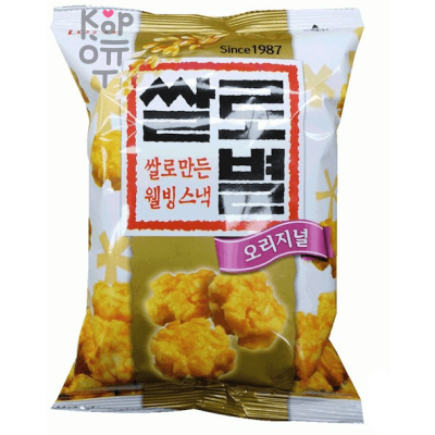 LOTTE Rice Snack - Чипсы рисовые 78 г