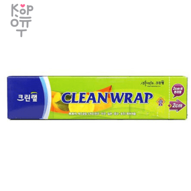 Clean Wrap - Плотная пищевая пленка с ножом для отрезания 30см.*120м.   &mdash; Корейские товары для всей семьи(КорОпт)
