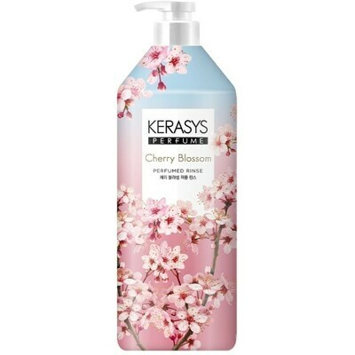 Kerasys Dear Flora Cherry Blossom Conditioner - Парфюмированный восстанавливающий кондиционер для волос Цветущая Вишня, 1,5 л