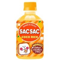 LOTTE SACSAC COCO RICH - Напиток с кусочками Кокосового Желе 280мл. 