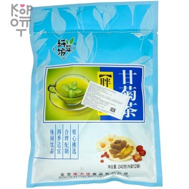 Чай БаБао из Паньдахай с жимолостью и лакрицей, 240гр. — Корейские товары для всей семьи(КорОпт)