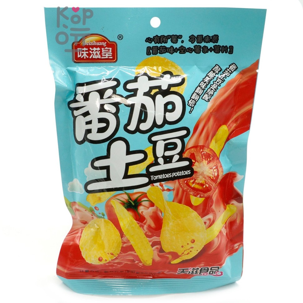 Чипсы Weizihuang Tomatoes Potatoes - Томатная картошка, 30гр.