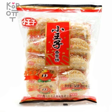 Печенье РИСОВОЕ Xiao Wang Zi, 84гр. — Корейские товары для всей семьи(КорОпт)