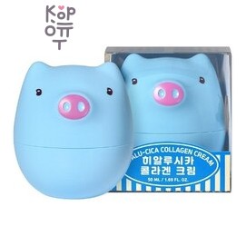 PrettySkin Hyalu-Cica Collagen Cream - Крем для лица увлажняющий с коллагеном, 50 мл