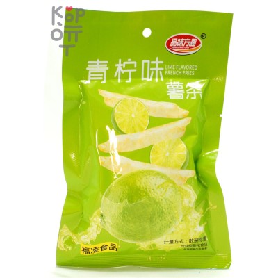 Чипсы Lime Flavored French Fries Картофельные чипсы со вкусом Лайма, 25гр.
