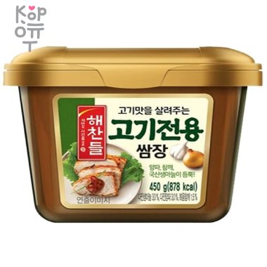 CJ Food Гогисамдян - Смешанная соевая и перцовая паста для жареного мяса 450гр. — Корейские товары для всей семьи(КорОпт)
