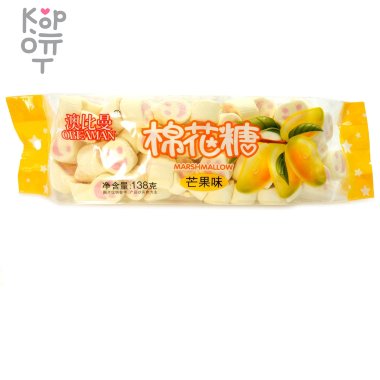 Маршмеллоу Obeaman смайлики со вкусом Манго, 138гр. — Корейские товары для всей семьи(КорОпт)