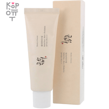 Beauty of Joseon  Relief Sun Rice + Probiotics SPF 50+ PA++++ - Солнцезащитный крем с пробиотиками 50мл. — Корейские товары для всей семьи(КорОпт)