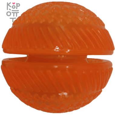 Petpark Игрушка для собак Мяч под лакомство с пищалкой 7см. — Корейские товары для всей семьи(КорОпт)