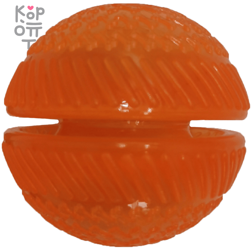 Petpark Игрушка для собак Мяч под лакомство с пищалкой 7см., купить с доставкой на дом фото 1 — Корейские товары для всей семьи(КорОпт)