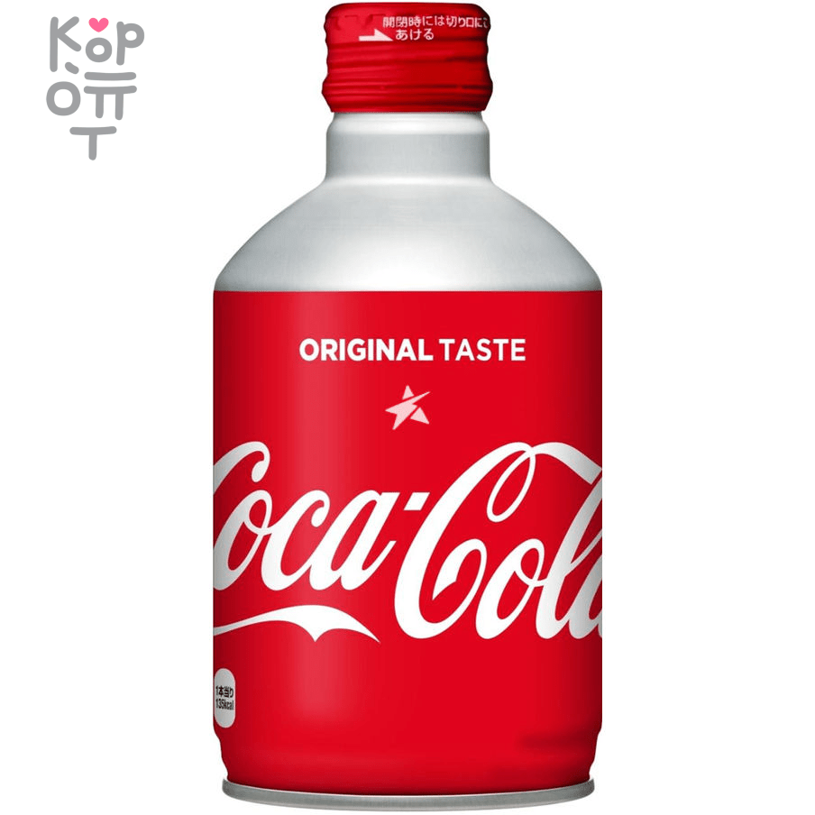 Coca Cola ORIGINAL - Газированный Напиток Кока Кола 300мл. по цене 235 руб.  в интернет магазине Корейские товары для всей семьи(КорОпт)