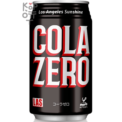 Tominaga Kobe Settlement LAS Cola Zero Напиток газированный Кола Зеро, 350 мл