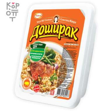 Доширак - Лапша быстрого приготовления со вкусом свинины 90гр.*24шт.  &mdash; Корейские товары для всей семьи(КорОпт)