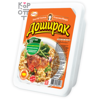 Доширак - Лапша быстрого приготовления со вкусом свинины 90гр.*24шт. 
