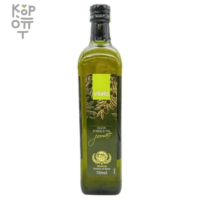 Vilato Olive Pomace Oil - Масло рафинированное оливковое  , купить с доставкой на дом фото 1 — Корейские товары для всей семьи(КорОпт)