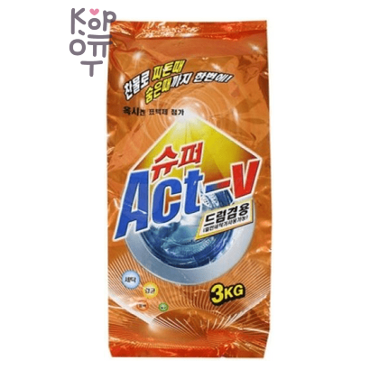HAEDONG Original Powder Laundry Detergent Act-V - Стиральный порошок отбеливающий, 1 кг