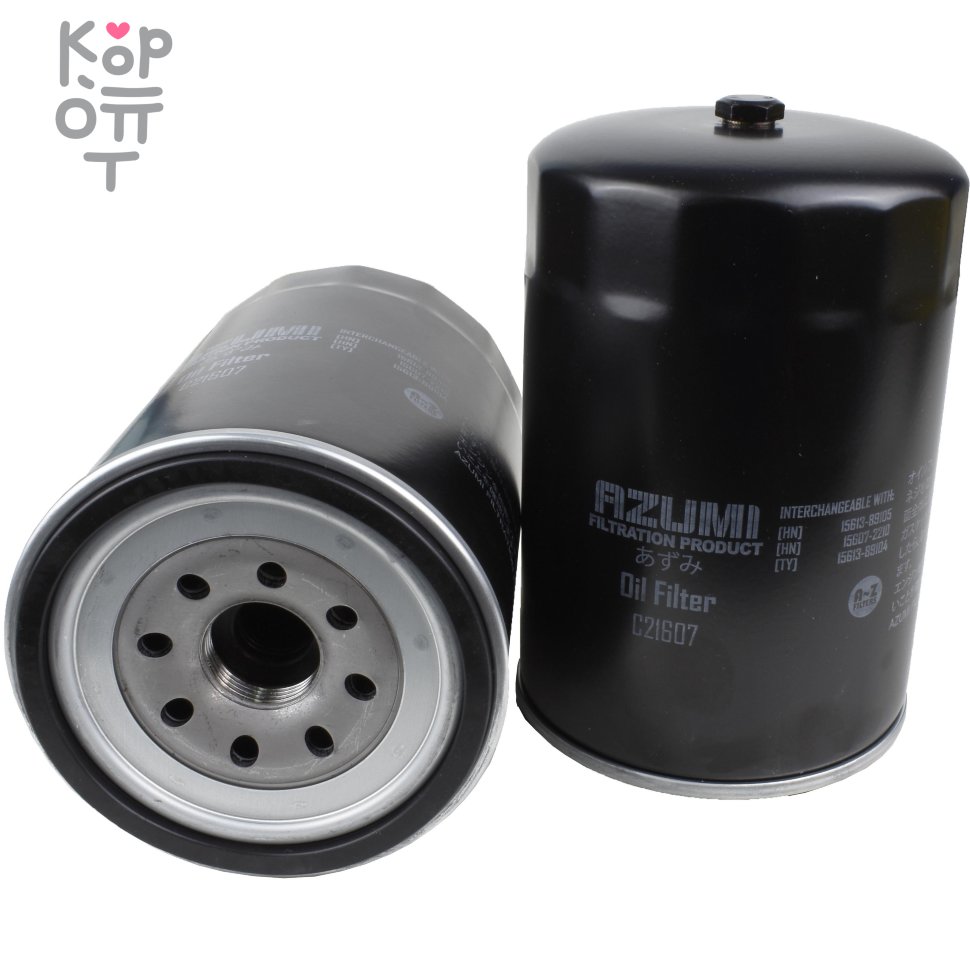 C607/C21607 AZUMI - Фильтр масляный  , купить с доставкой на дом фото 1 — Корейские товары для всей семьи(КорОпт)