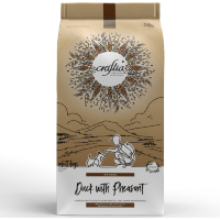 CRAFTIA NATURA Сухой корм для взрослых собак миниатюрных и мелких пород из Утки с Фазаном. 