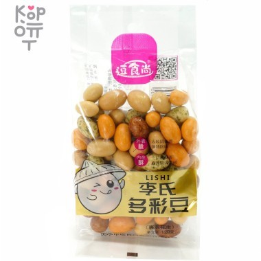 Арахис отборный Lishi Хрустящий с уникальным послевкусием, 120гр. &mdash; Корейские товары для всей семьи(КорОпт)