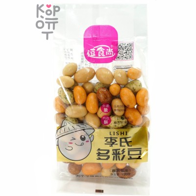 Арахис отборный Lishi Хрустящий с уникальным послевкусием, 120гр.