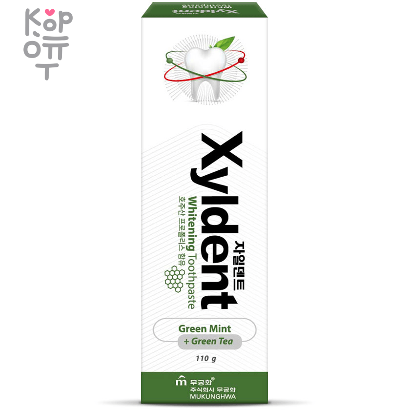 Mukunghwa Xyldent - Отбеливающая зубная паста 110гр., купить с доставкой на дом фото 1 — Корейские товары для всей семьи(КорОпт)