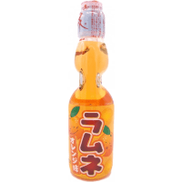 Hata Kosen Ramune Напиток безалкогольный газированный Рамуне со вкусом апельсина, 200 мл