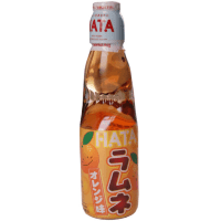 Hata Kosen Ramune Напиток безалкогольный газированный Рамуне со вкусом апельсина, 200 мл