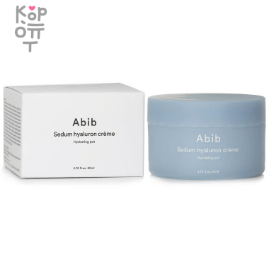 ABIB Sedum Hyaluron Creme Hydrating Pot - Увлажняющий крем с Гиалуроновой Кислотой 80мл. — Корейские товары для всей семьи(КорОпт)