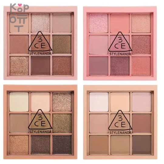 3CE Mood Recipe Multi Eye Color Palette - Многоцветная палитра теней для век 8,5гр. фото 1 &mdash; Корейские товары для всей семьи(КорОпт)