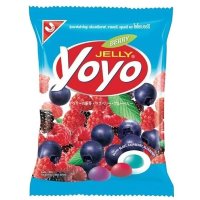 Yoyo Jelly Berry - Конфеты желейные с натуральным соком со вкусом ягодного микса, 80 г
